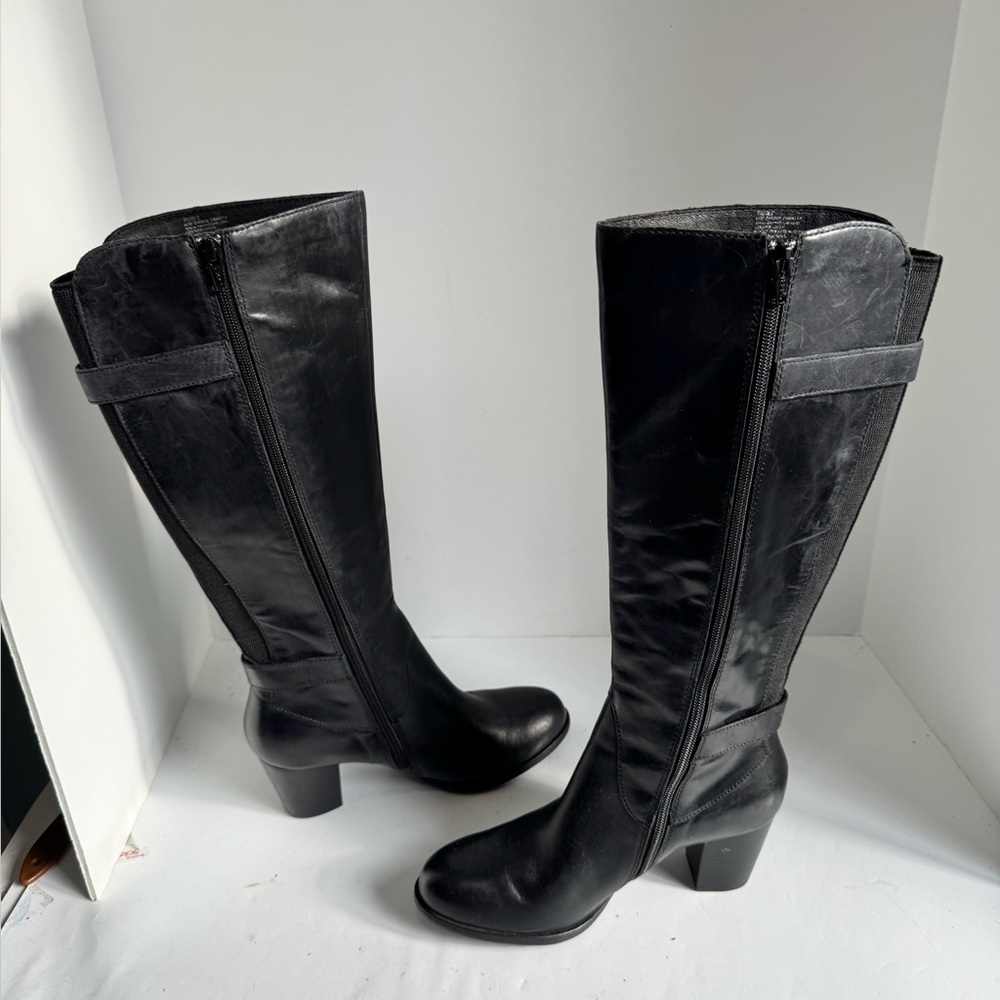 Born Vita Black Leather Women's Boots. Size 7.5 - Picture 5 of 9